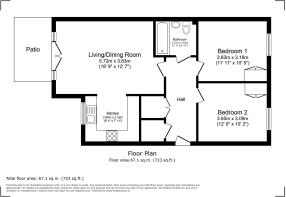 2 Keel Apartments Floor Plan