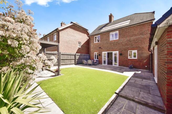 Rear garden