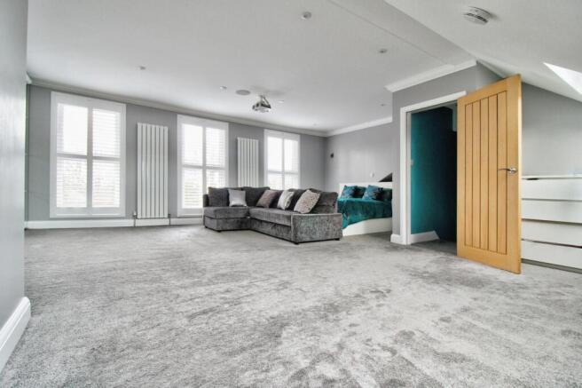 Master bedroom suite