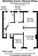 Beverley Court, Harrow Viiew - floorplan 1
