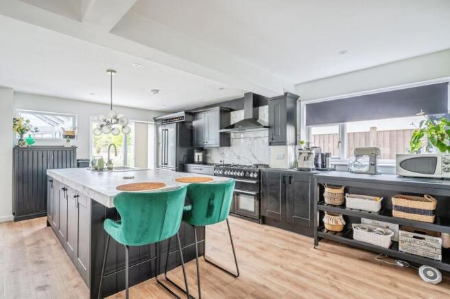 kitchen/living/dining area