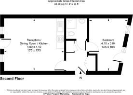 Flat 8 59 Star Road London W14 9QE England-A4 Landscape