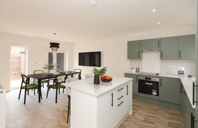 Layout Kitchen Dining Living 1