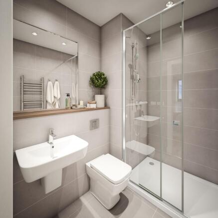 Example Bathroom - CGI