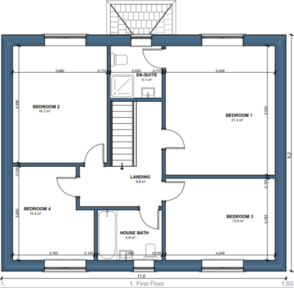 First Floor layout