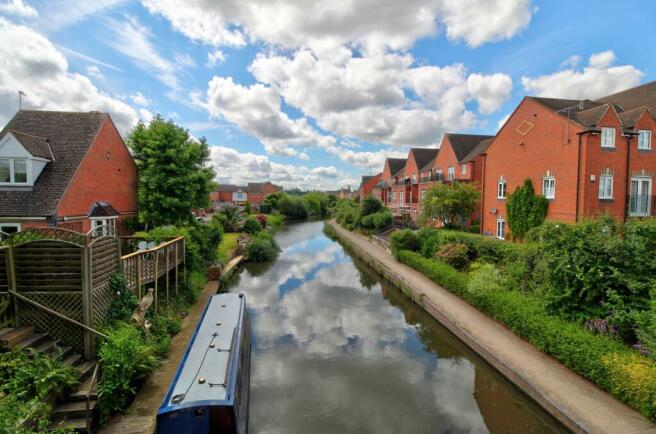 Canal side walks