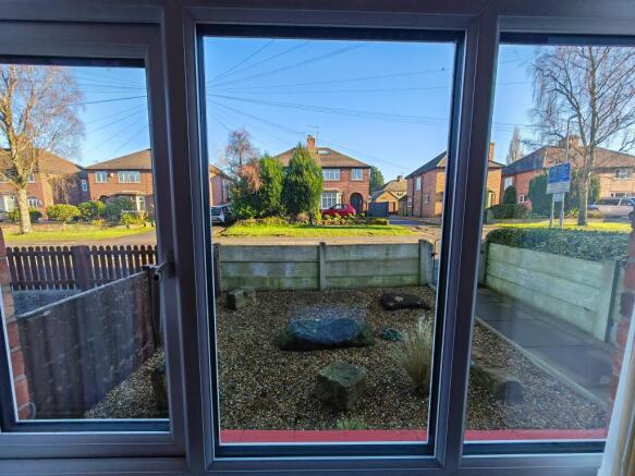 View from living room