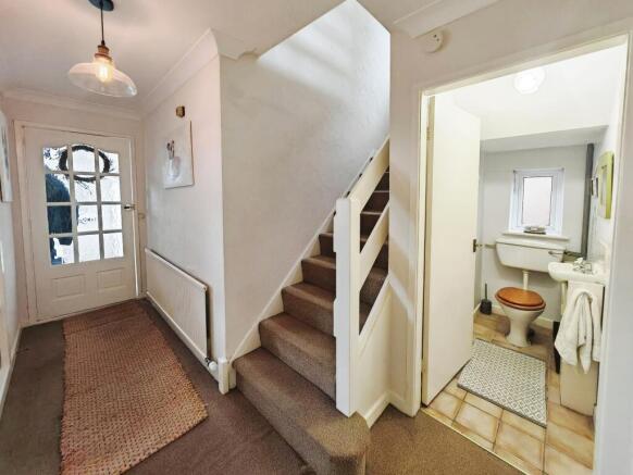 W.C., Hallway and Stairs