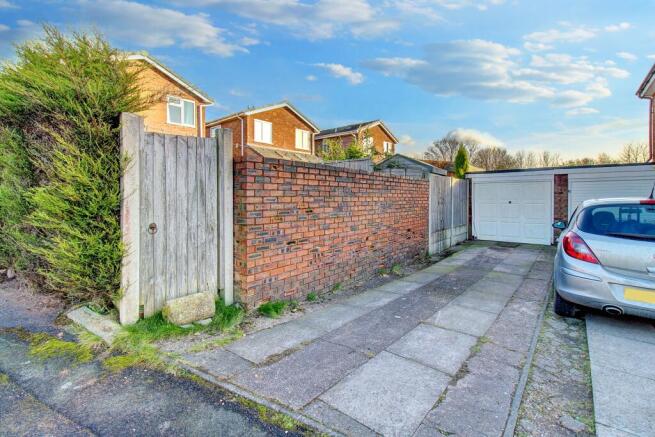 Rear Driveway & Garage