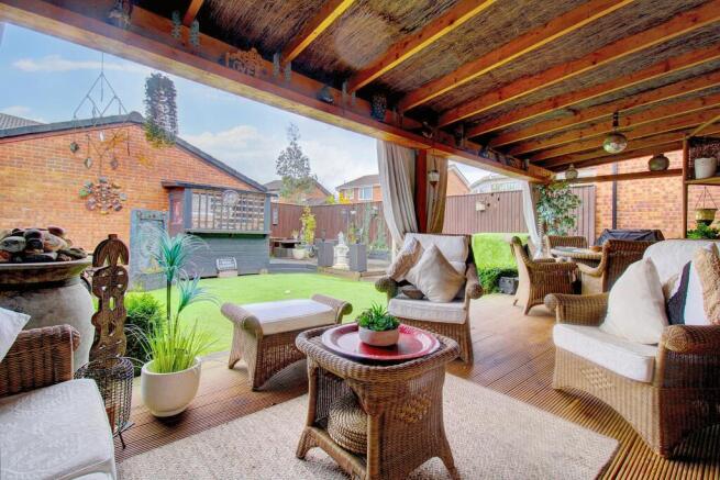 Sheltered Decking