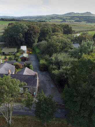 Ariel View of Plot - Front