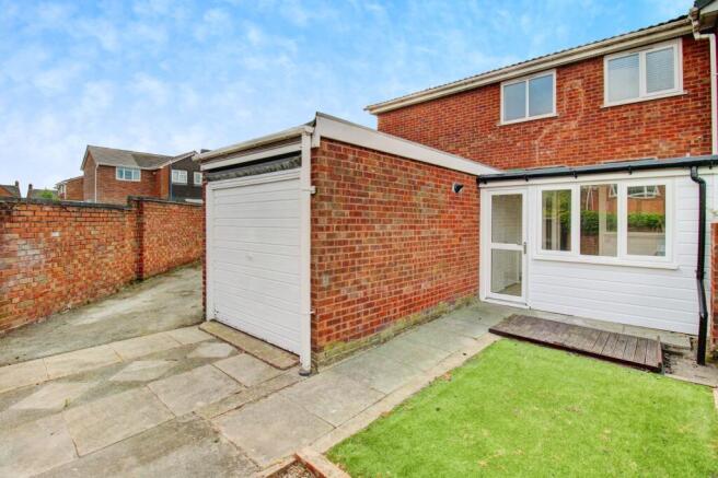 Rear Garden & Garage