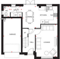 Ripon Ground floor floor plan