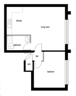 floorplan ground floor 1 bed