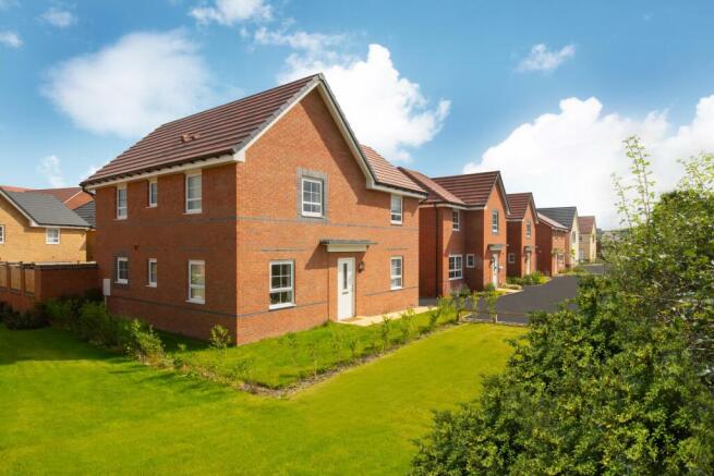 Exterior view of our 4 bed Alderney & Kingsley homes