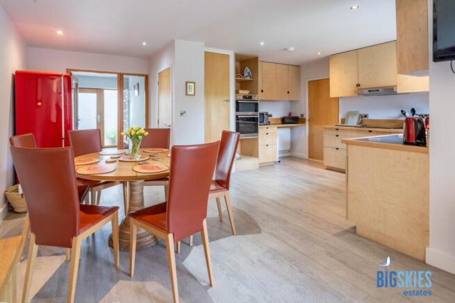 Open plan kitchen