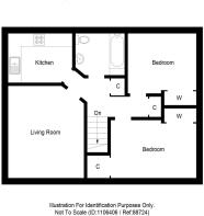 Completed Floor Plan, 41 Wester Inshes Court, Inve