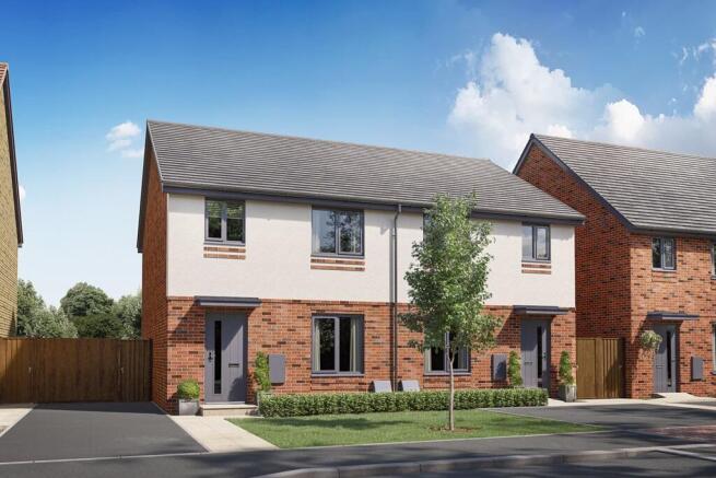 An artists impression of The Byford at Hadley Grange