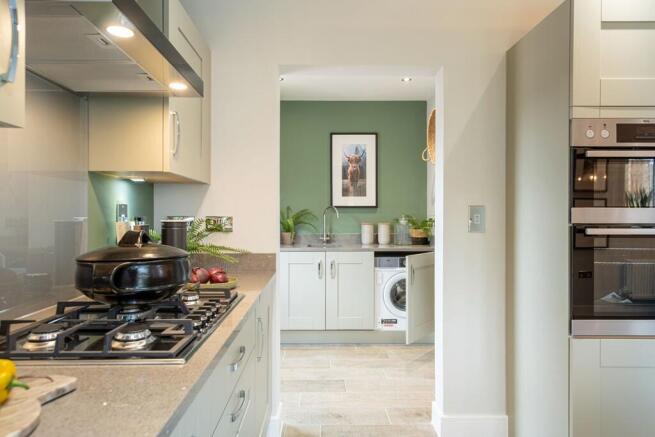 Leading through to a perfectly planned utility space