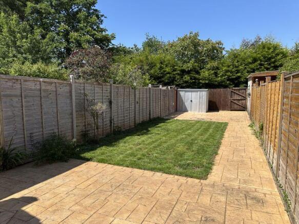 Rear garden