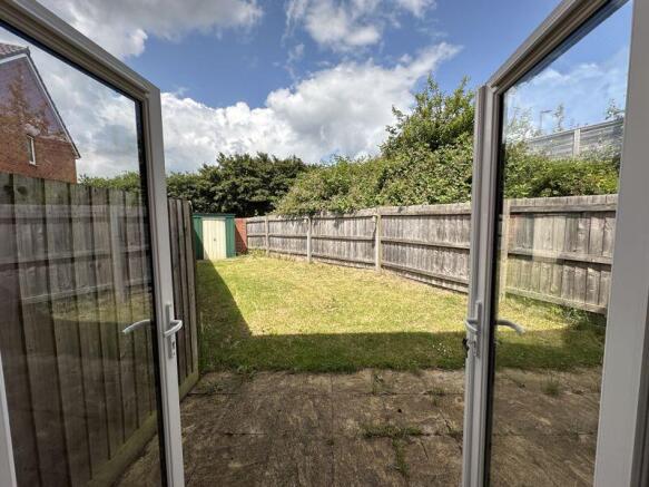 Rear garden