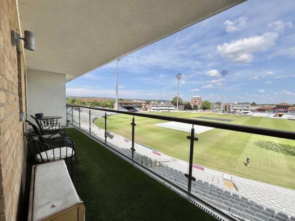 Private balcony