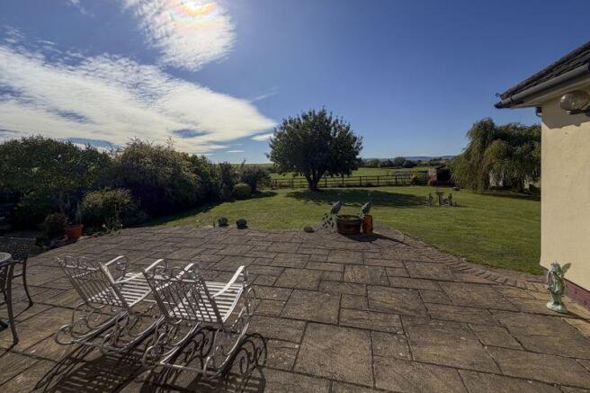 Rear garden