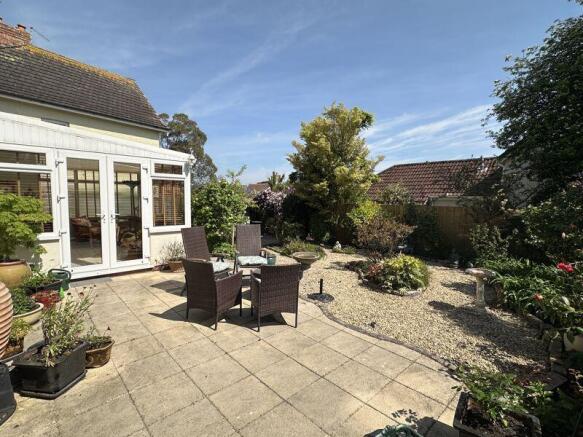 Rear garden