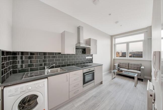 Open Plan Kitchen and Living Area 