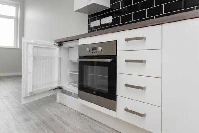 Open Plan Kitchen and Living Area