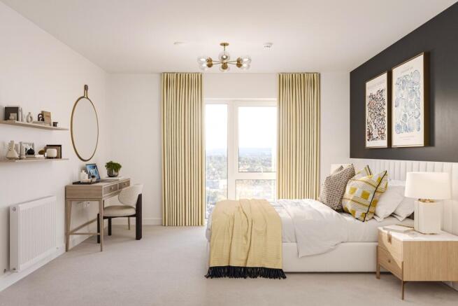 Hayes Village 1-bed stills - bedroom