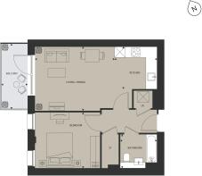 Menier Apartments - Floorplan