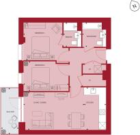 Menier Apartments - Floorplan