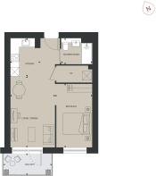 Floorplan - Sheardown Apartments