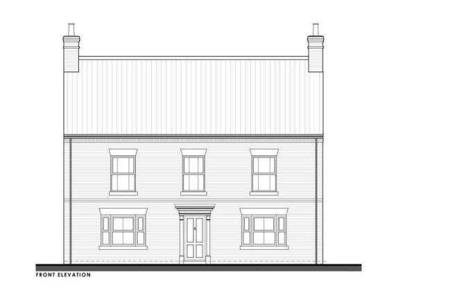 Plot 2 front elev...