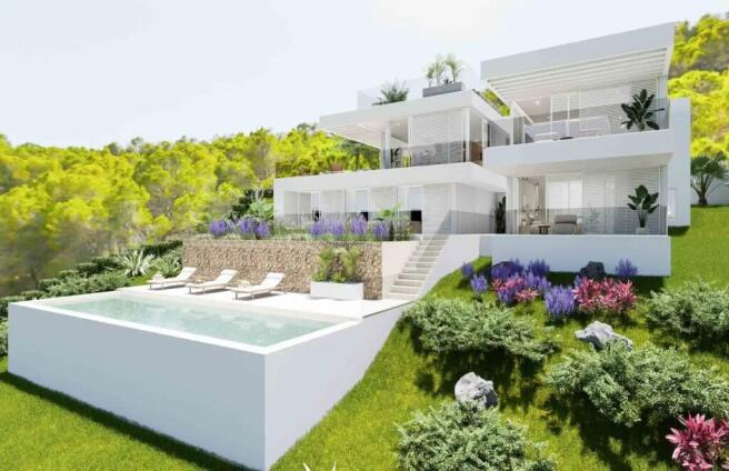 Exterior and Pool 1