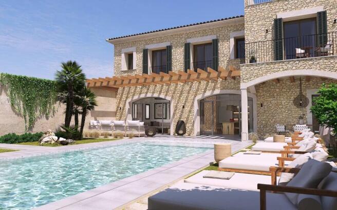 Exterior and Pool (2