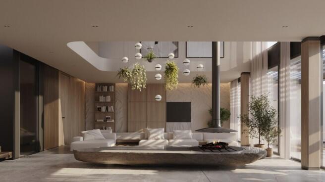 living dining kitche