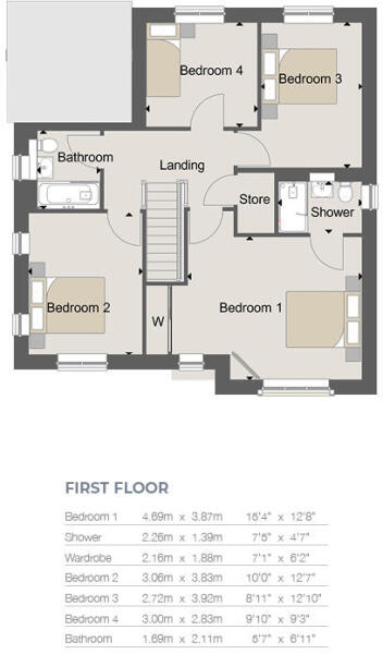 First floor