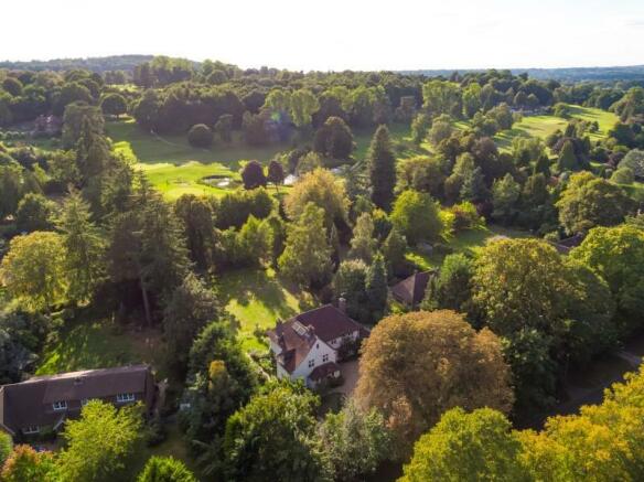 Brown Eaves, Horsham Road, Bramley, GU5 0AN DRONE-