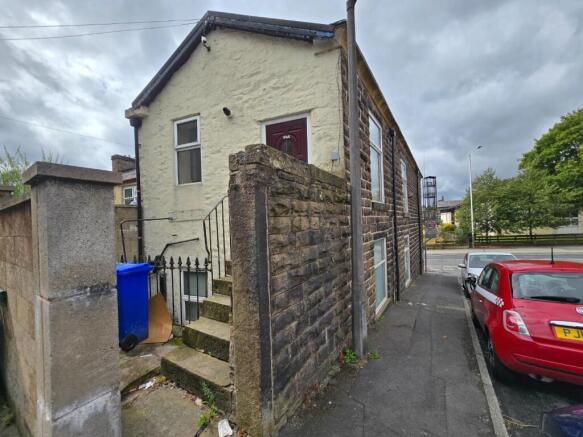 Rear Entrance To Both Flats