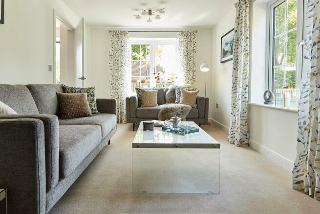 Your family and friends will love to catch up and relax in the living room