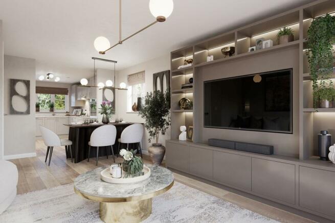 With a sociable open plan living space you can chat whilst you prepare meals