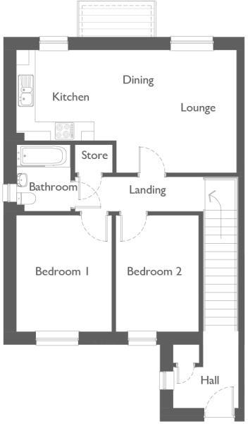 First floor plan