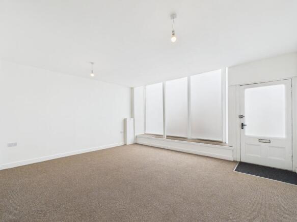 Open plan living area