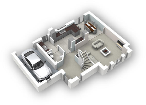 Ground floor 3D