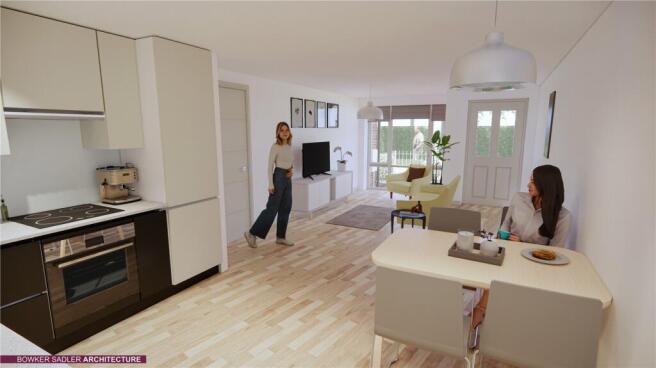 Kitchen Living Room