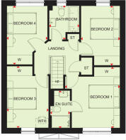 Windermere first floor floorplan