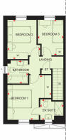 Ellerton first floor floorplan