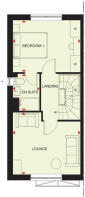 Kingsville first floor floorplan